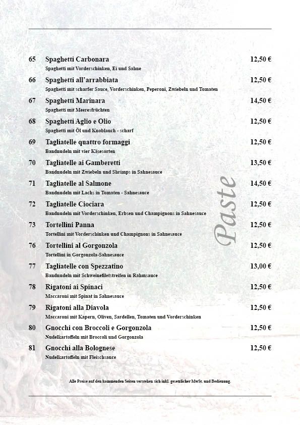 Speisekarte Seite 11